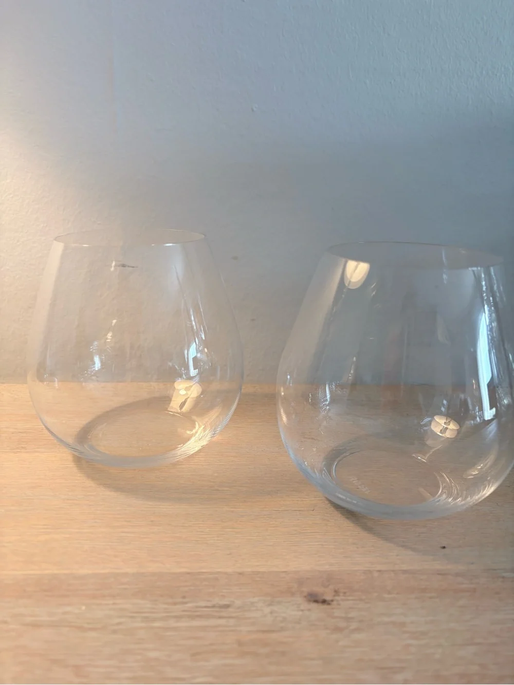 Riedel pair stemless
